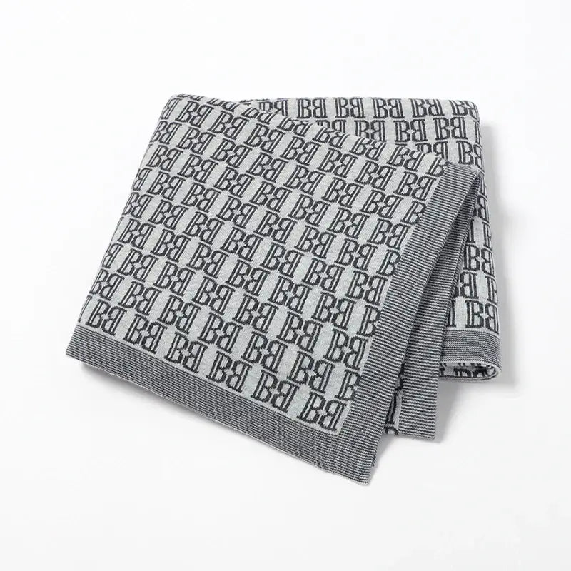 Couverture Bebe Gris