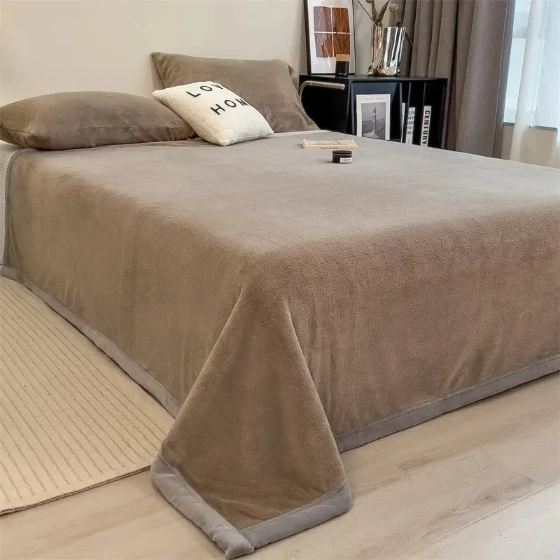 Couverture velours adulte