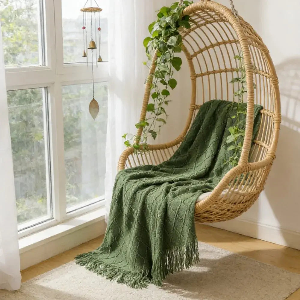 Couverture Vert Sapin