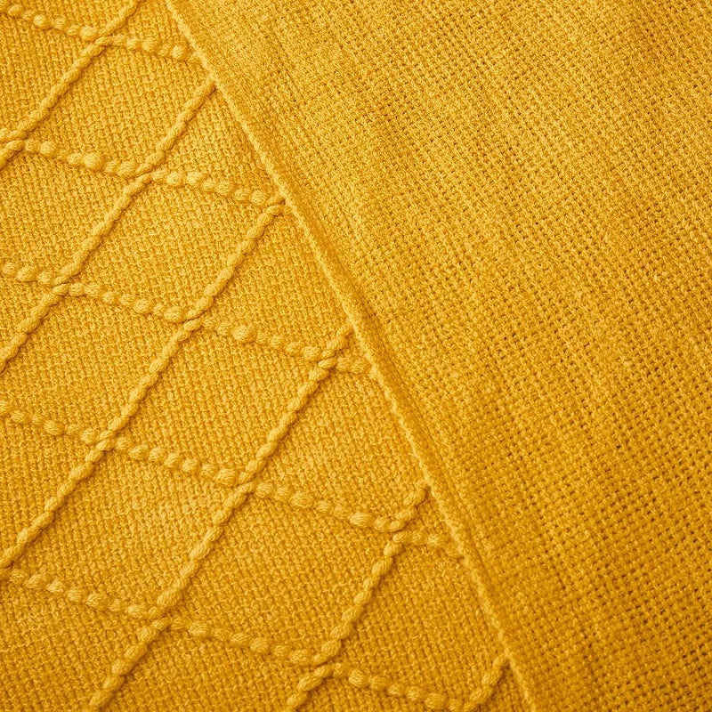 Couverture Jaune Moutarde