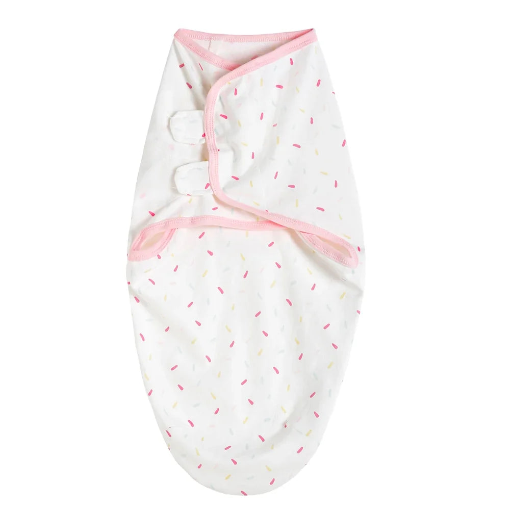 Couverture d’Emmaillotage pour Bébé - Rose Clair / 0-3M