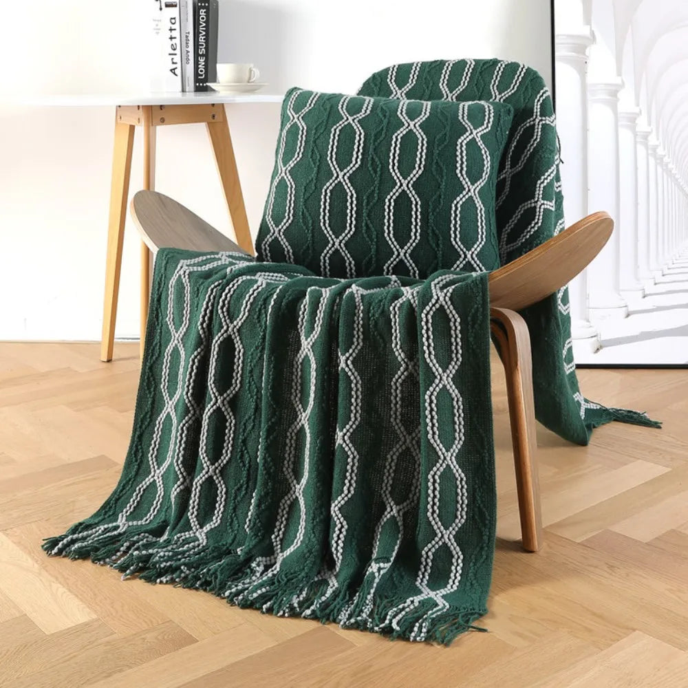 Couverture en Tricot pour Adulte