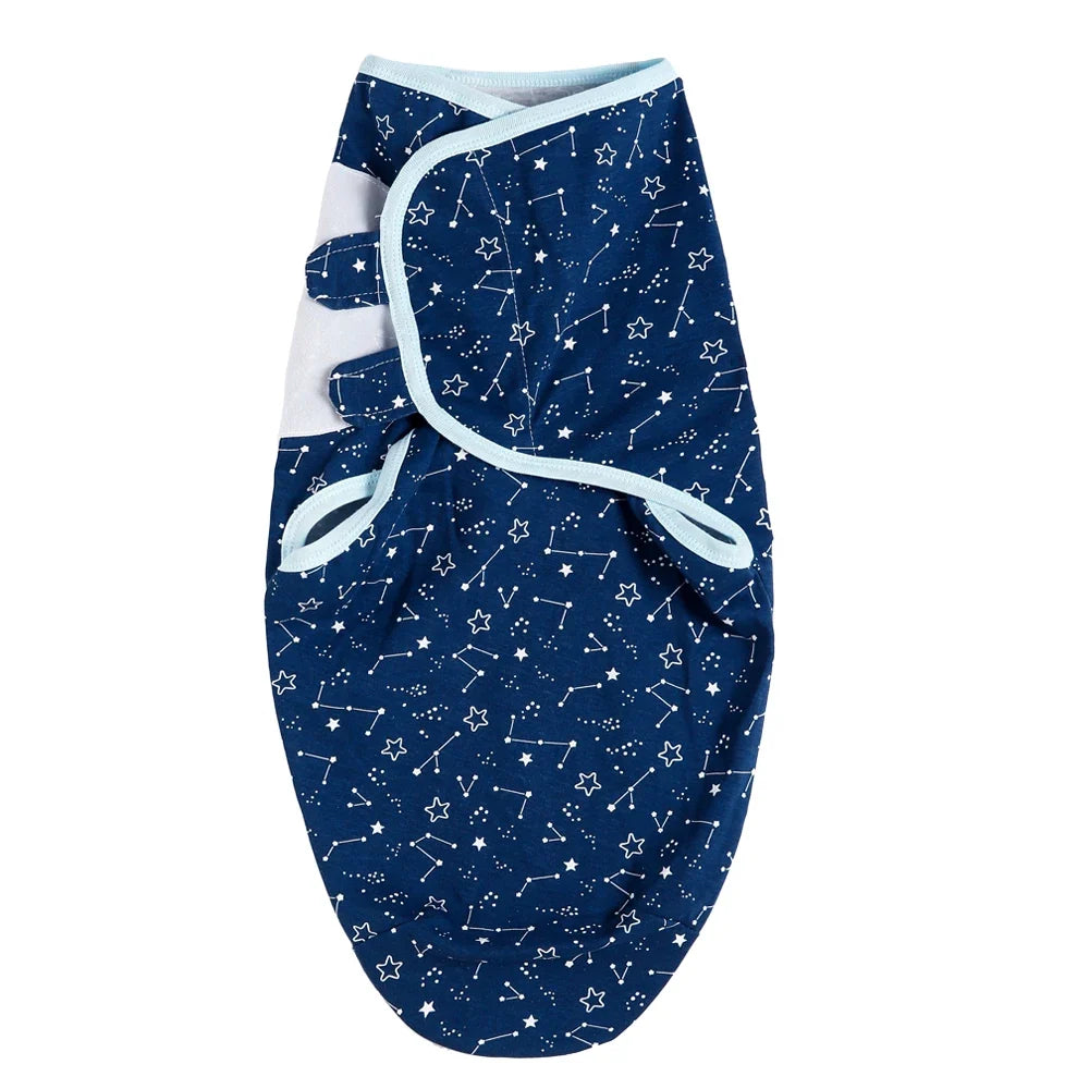 Couverture d’Emmaillotage pour Bébé - Bleu Foncé / 0-3M
