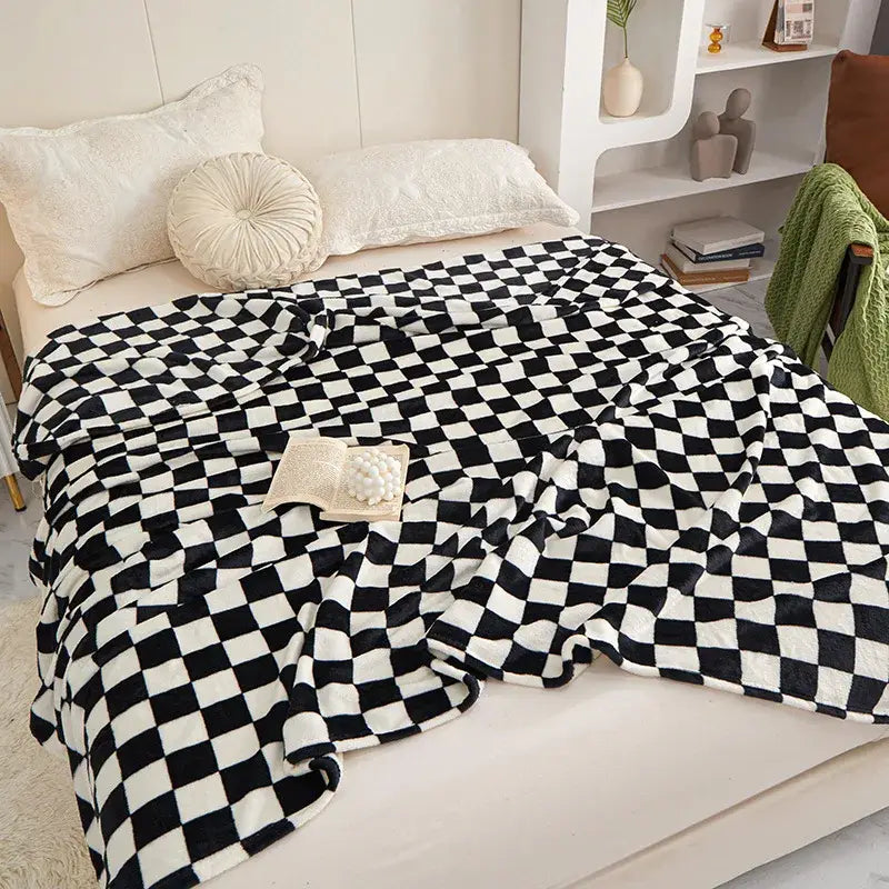 Couverture à carreaux