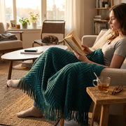 Couverture Adulte Tricot