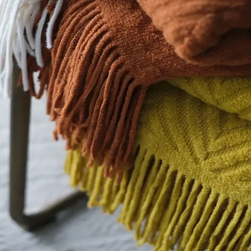Couverture Adulte Tricot