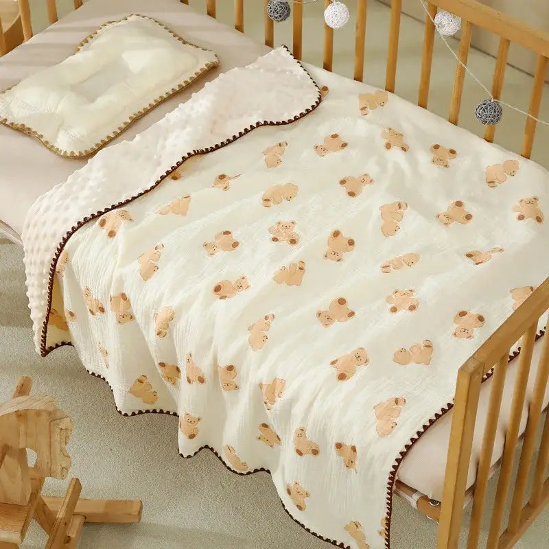Couverture Bebe 18 Mois - Beige