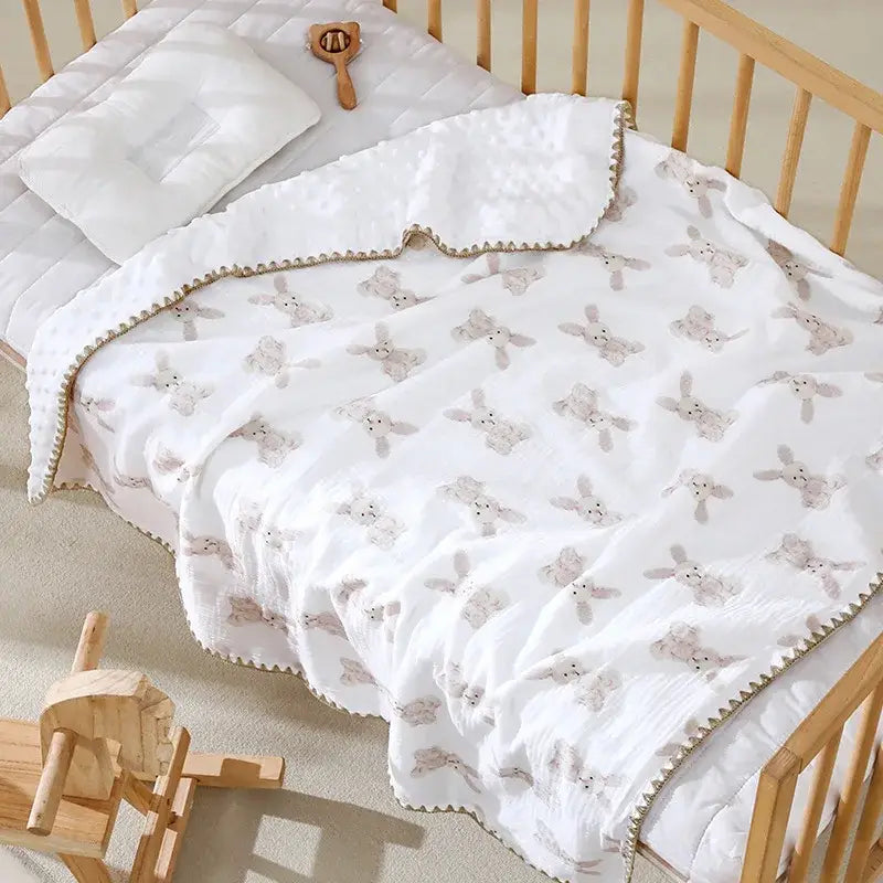 Couverture Bebe 18 Mois - Blanc