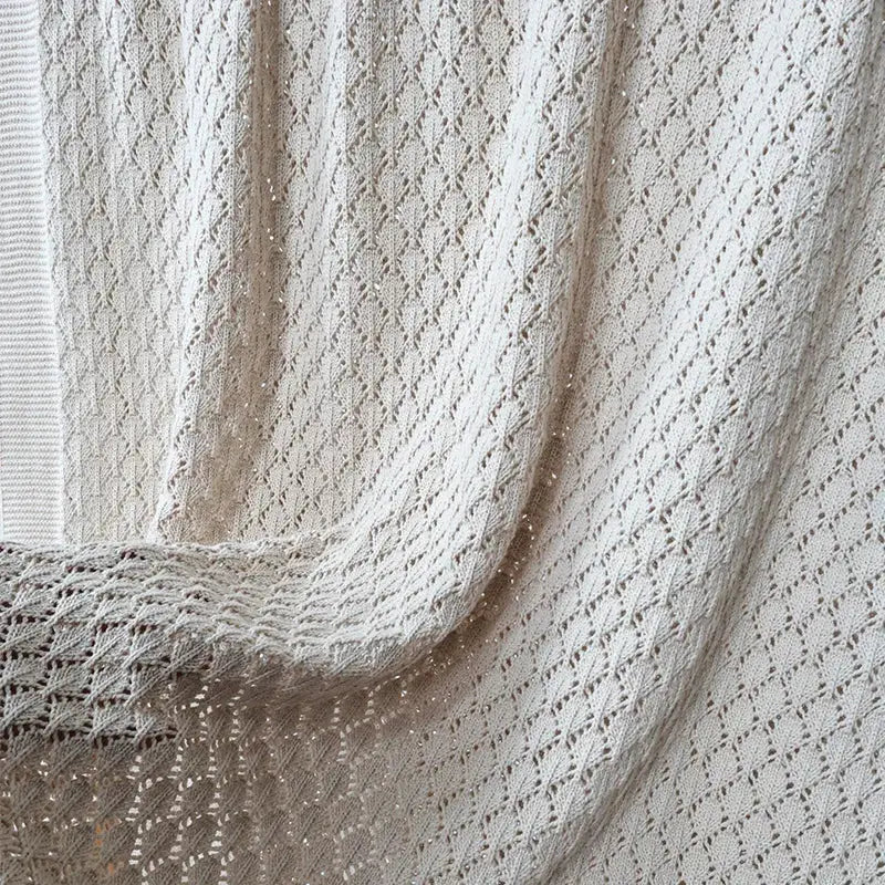 Couverture bébé beige