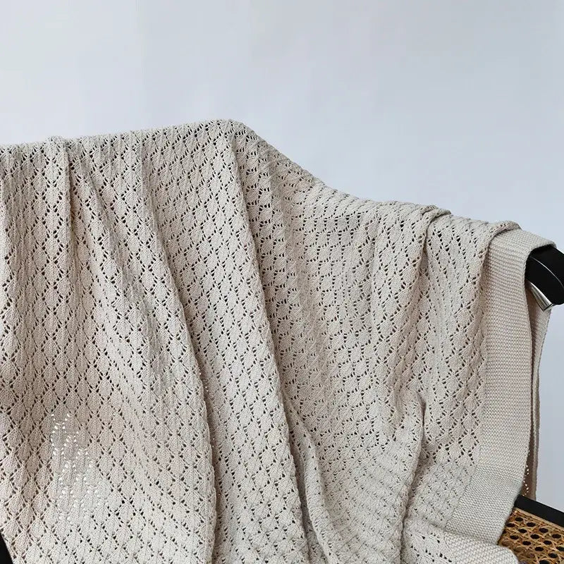 Couverture bébé beige