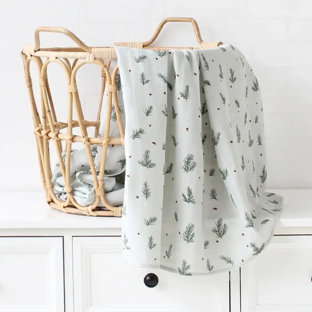 Couverture Bebe Bio - Vert Clair