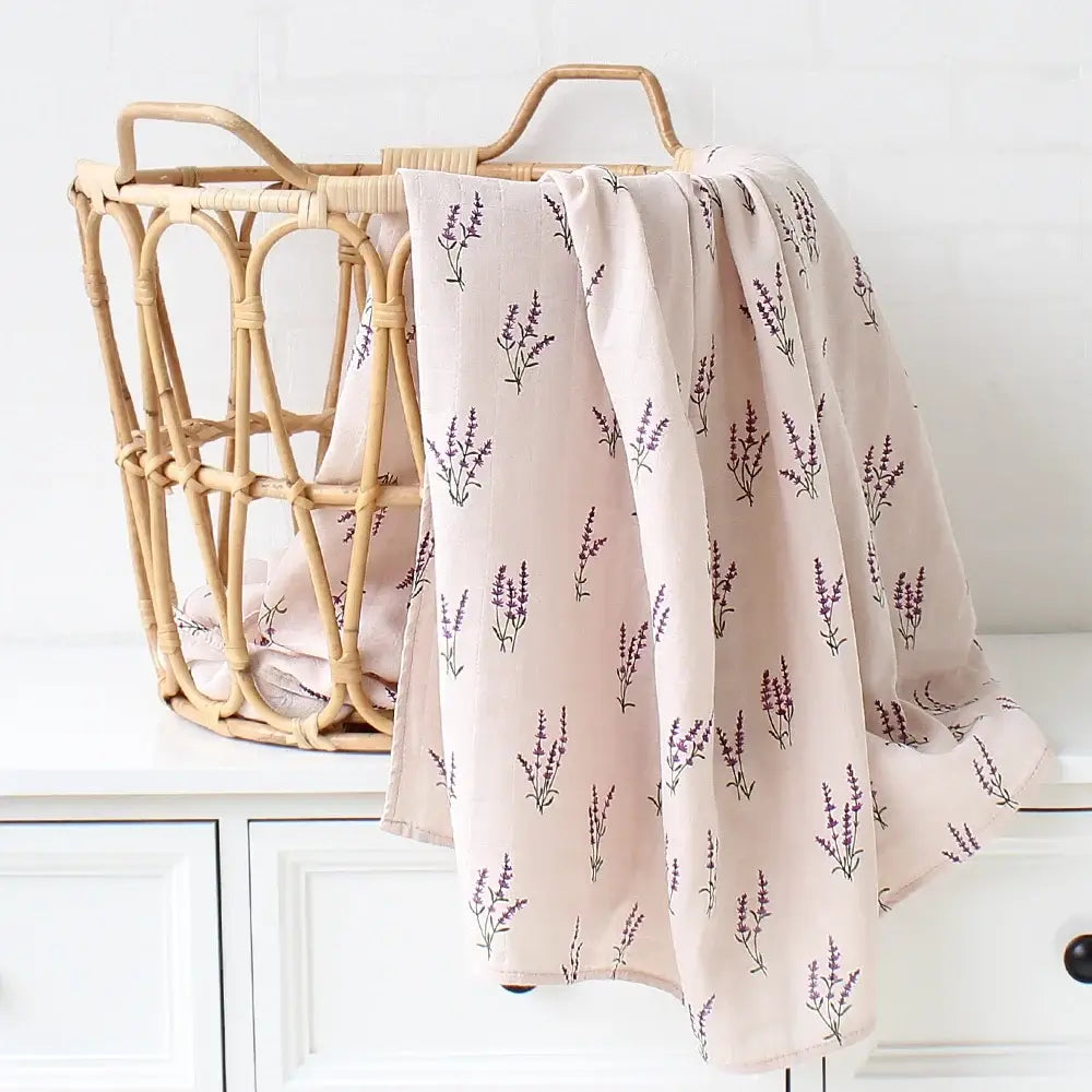 Couverture Bebe Bio - Violet