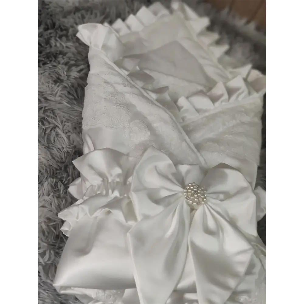 Couverture Bebe Blanc