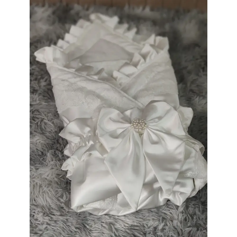 Couverture Bebe Blanc
