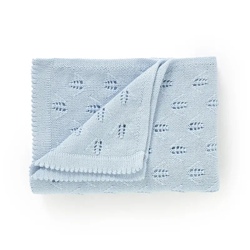 Couverture Bebe Bleu Ciel