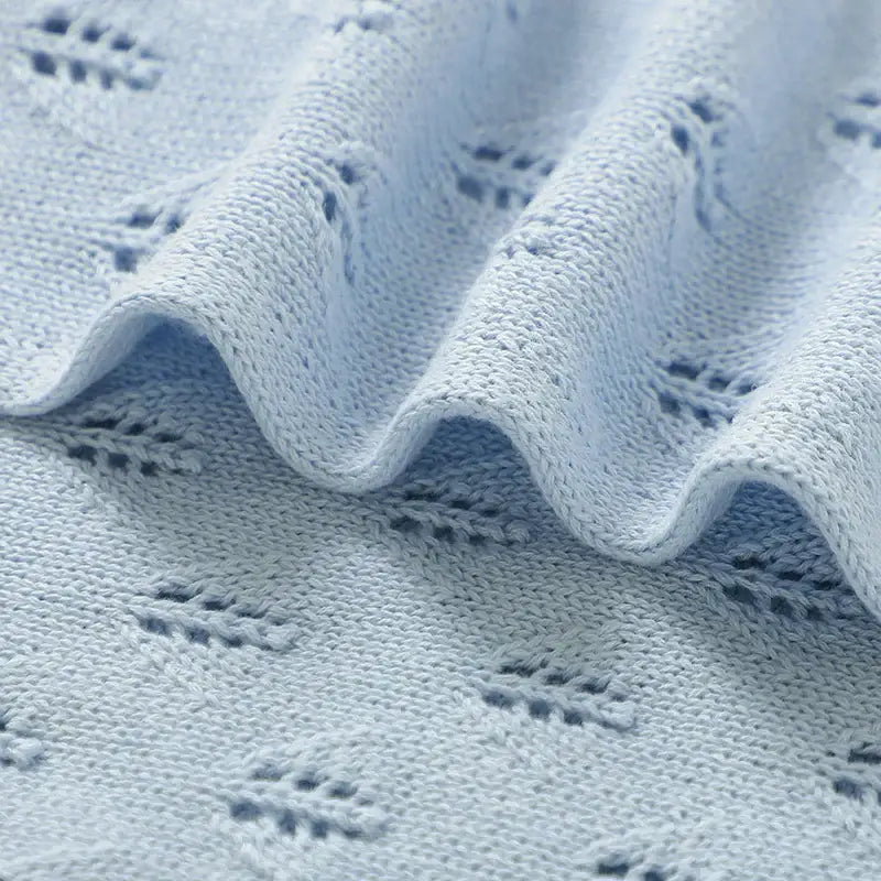 Couverture Bebe Bleu Ciel