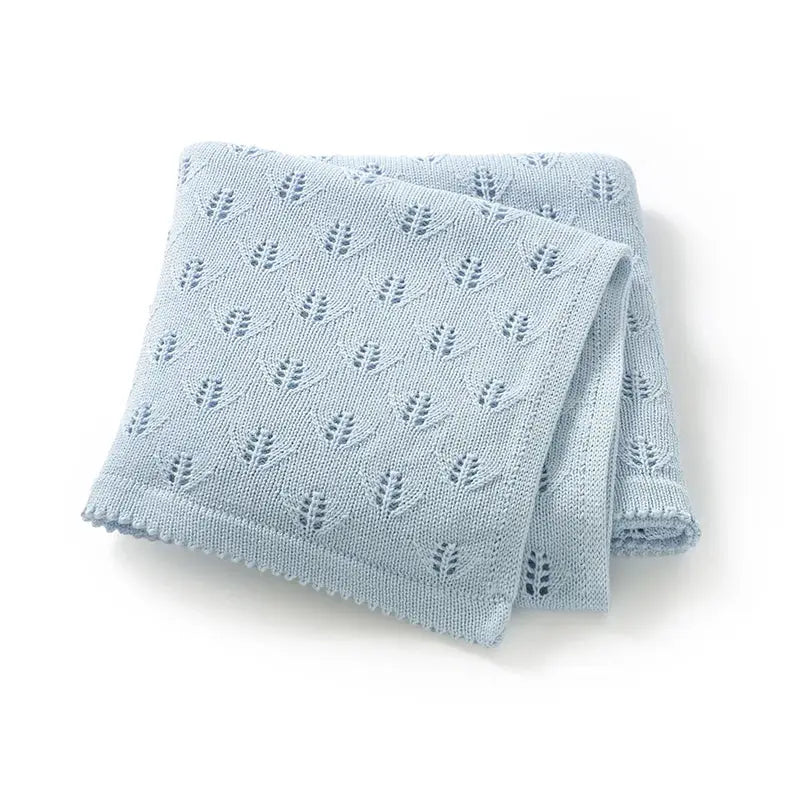 Couverture Bebe Bleu Ciel