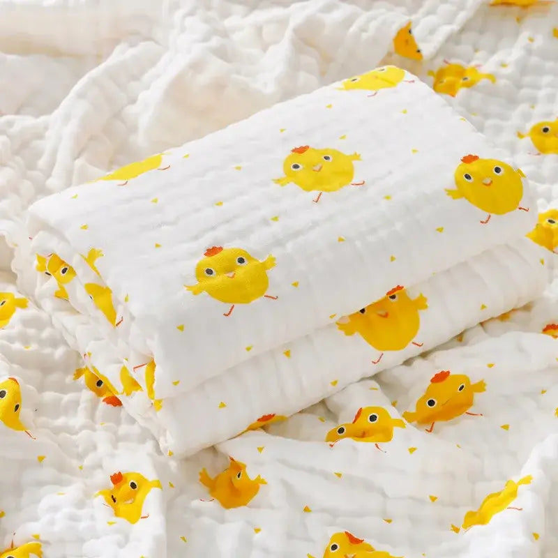 Couverture Bébé Douce - Jaune