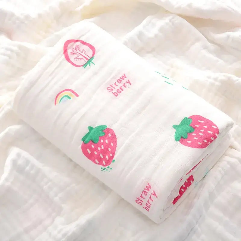 Couverture Bébé Douce - Rose