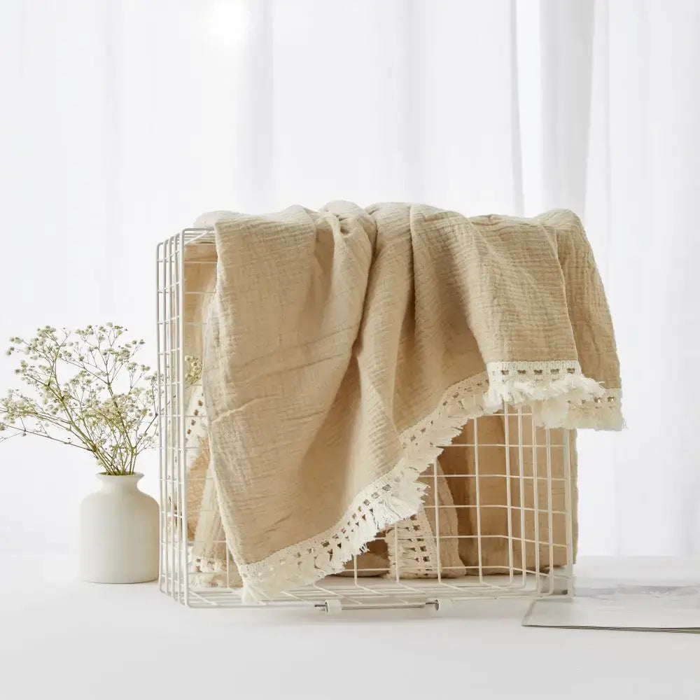 Couverture Bebe en Coton