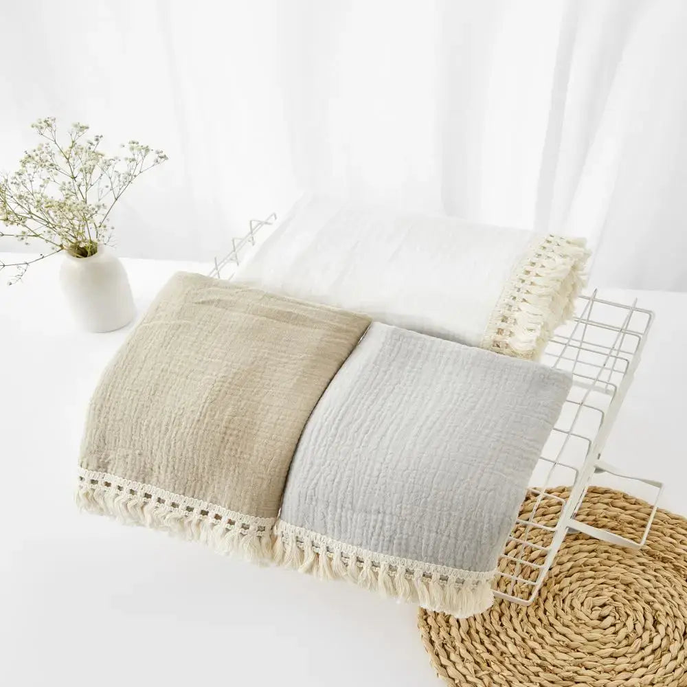 Couverture Bebe en Coton