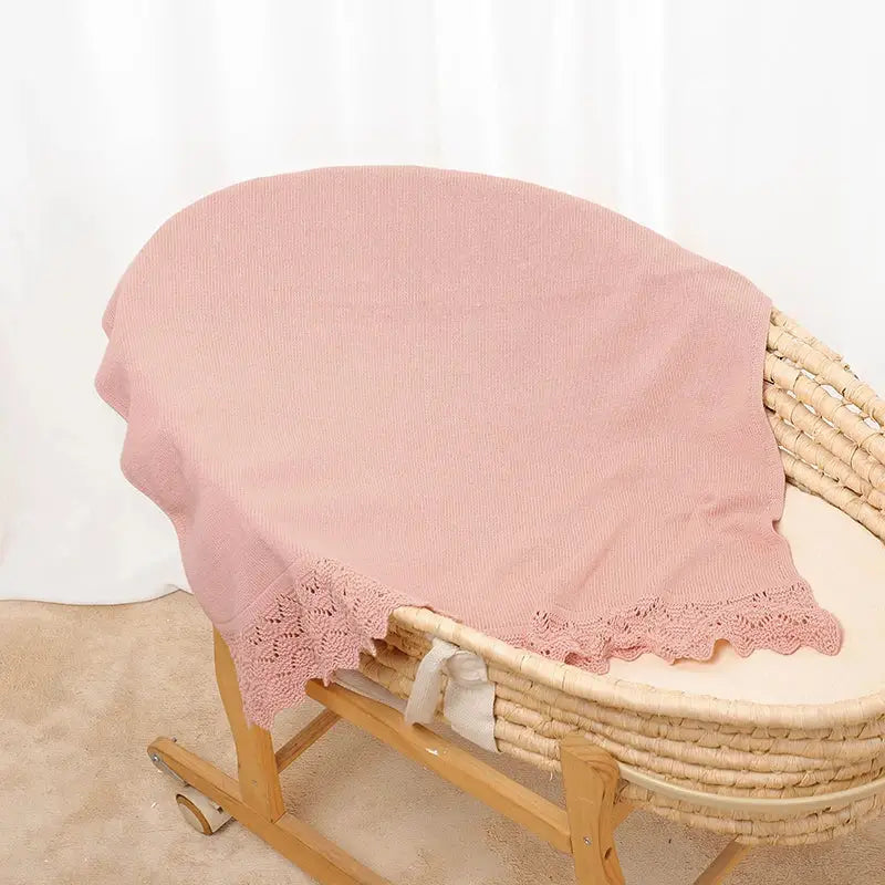 Couverture Bebe en Tricot