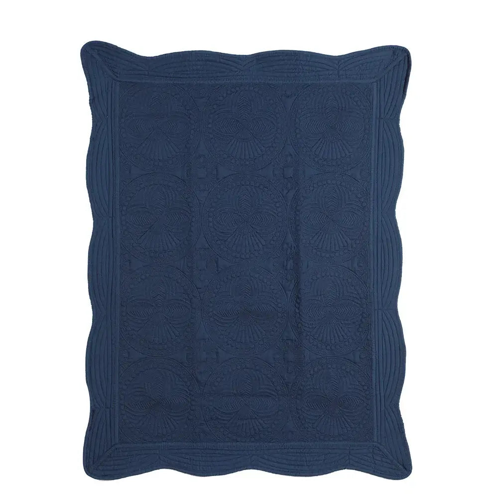 Couverture Bebe Ete - Bleu Marine