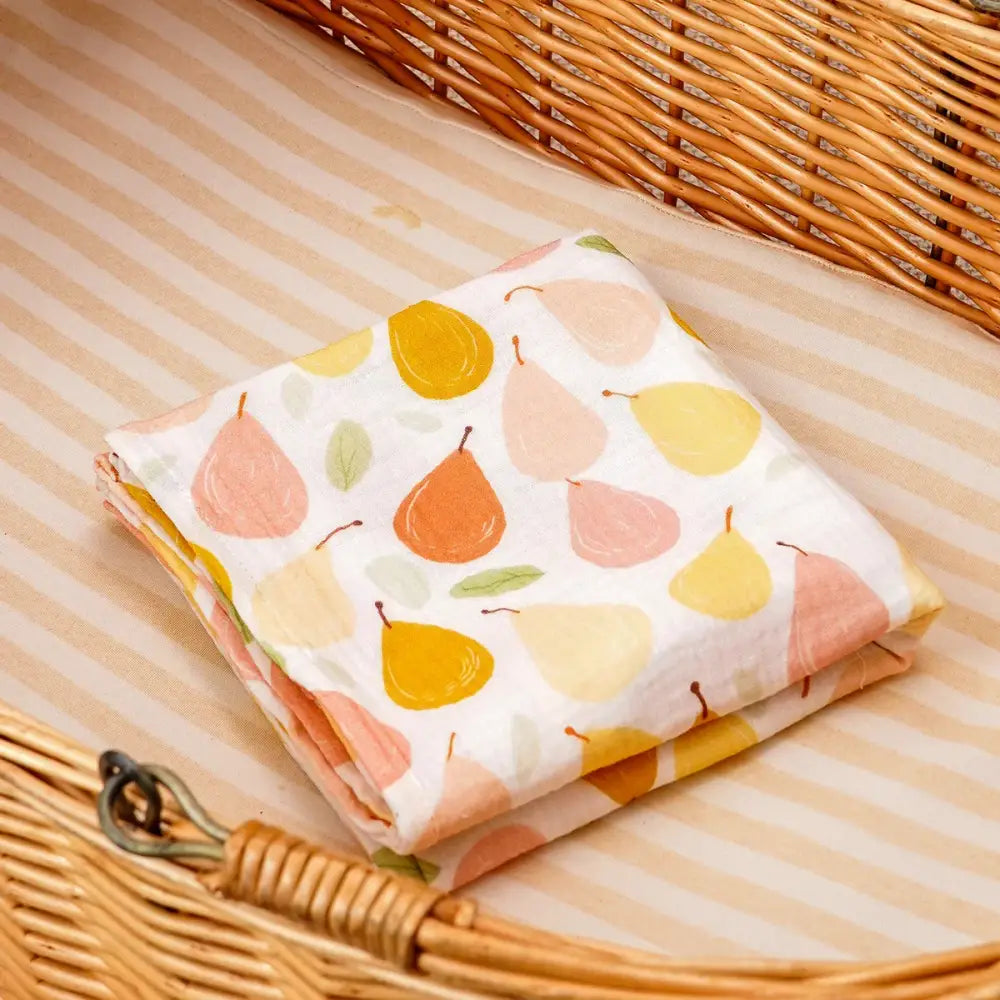 Couverture bebe gaze de coton