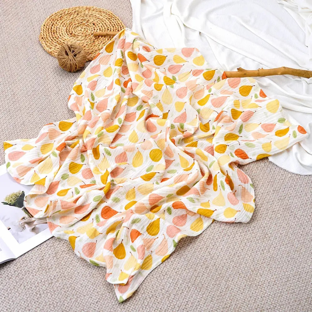 Couverture bebe gaze de coton