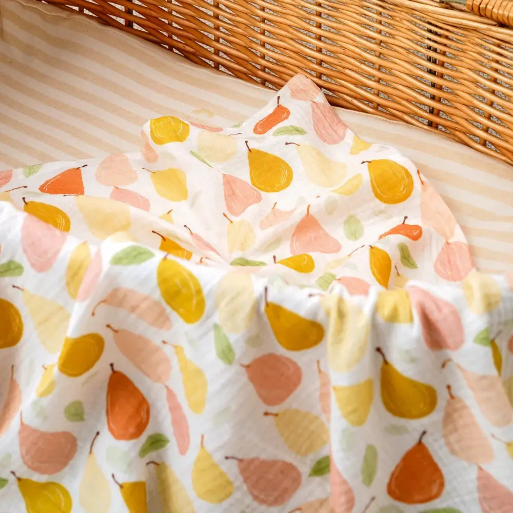 Couverture bebe gaze de coton