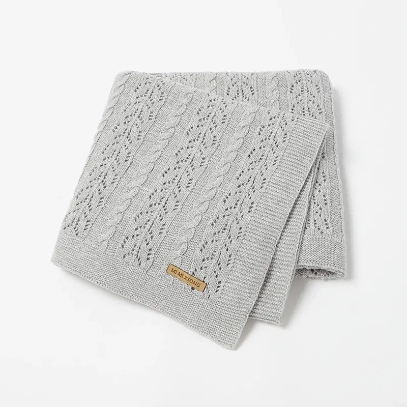 Couverture Bebe Grise