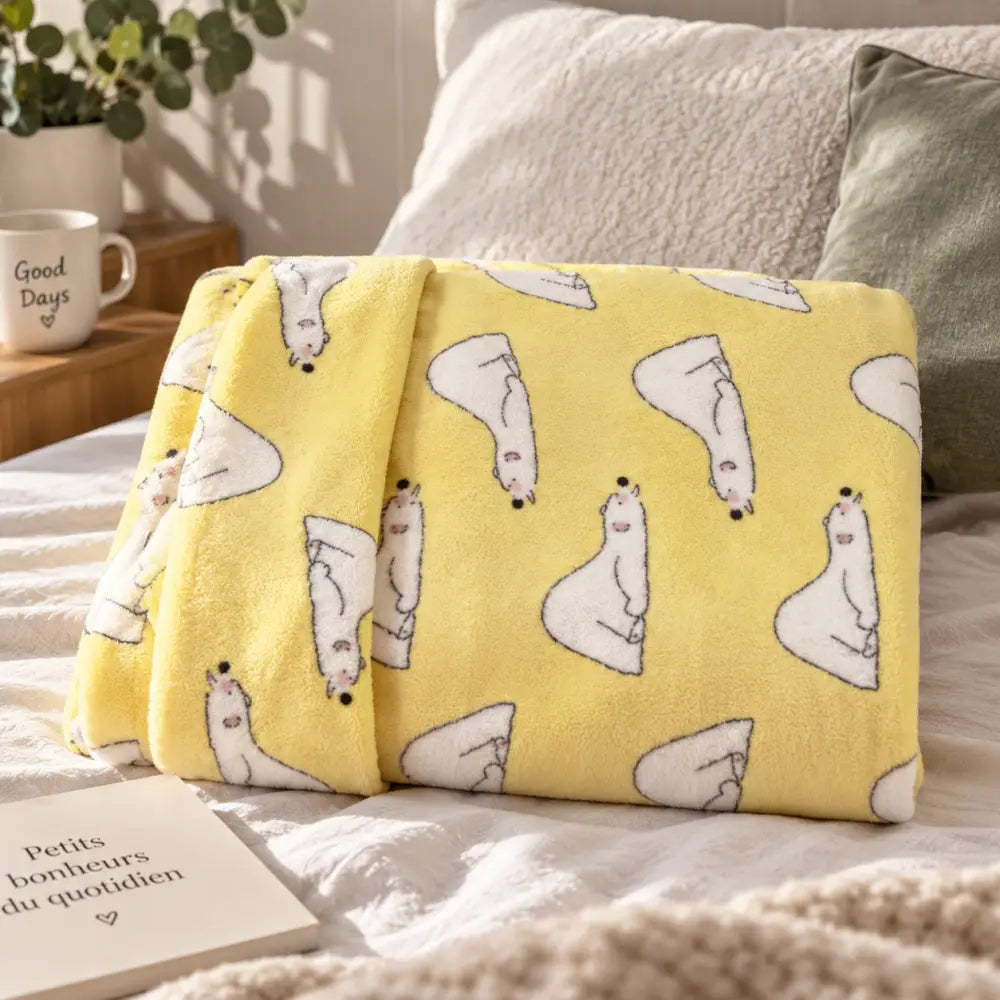 Couverture Bebe Jaune