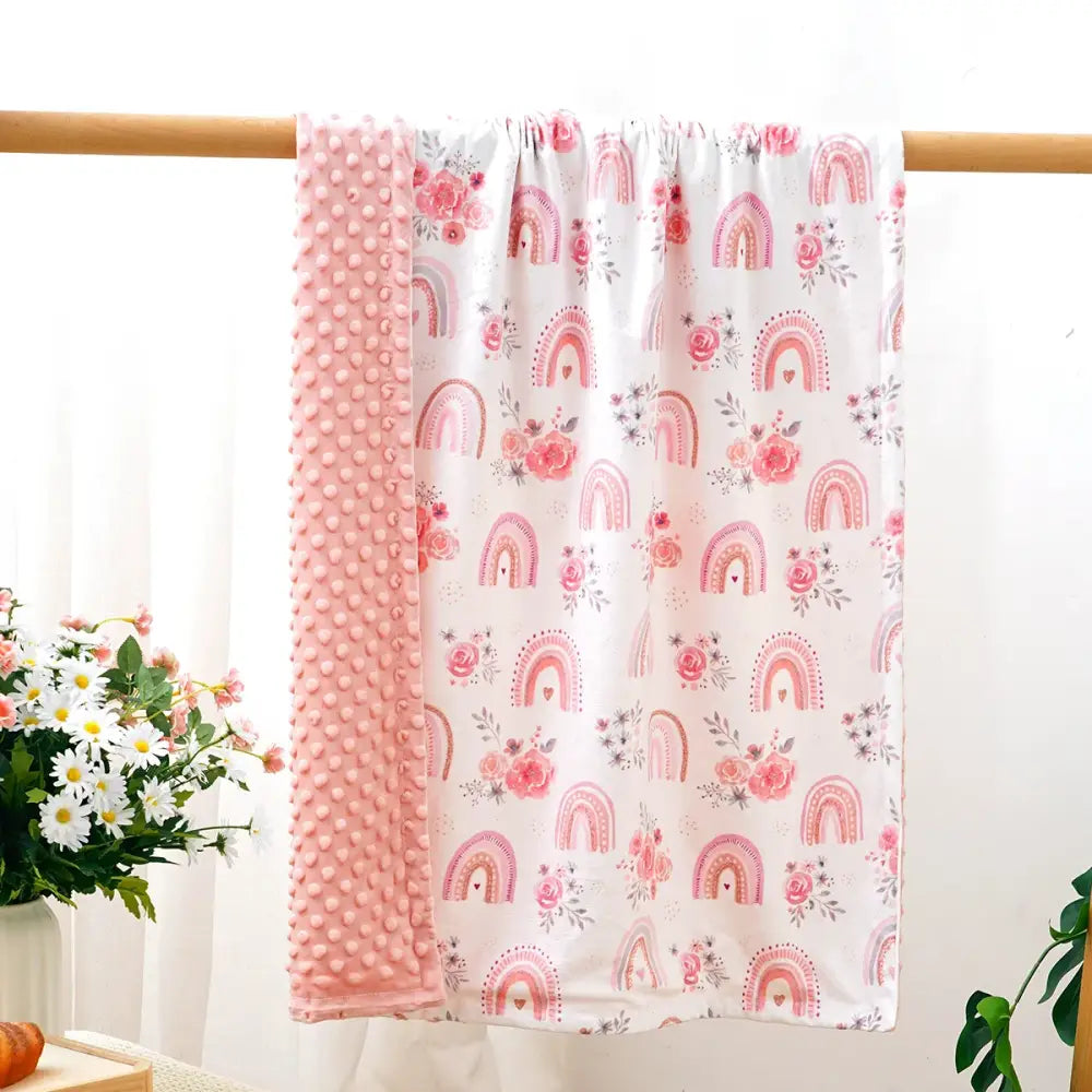 Couverture Bebe Legere - Rose