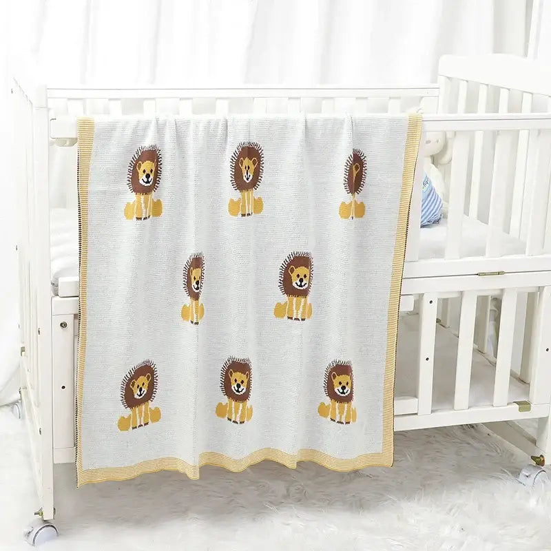 Couverture Bebe Lion