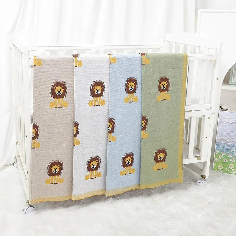 Couverture Bebe Lion