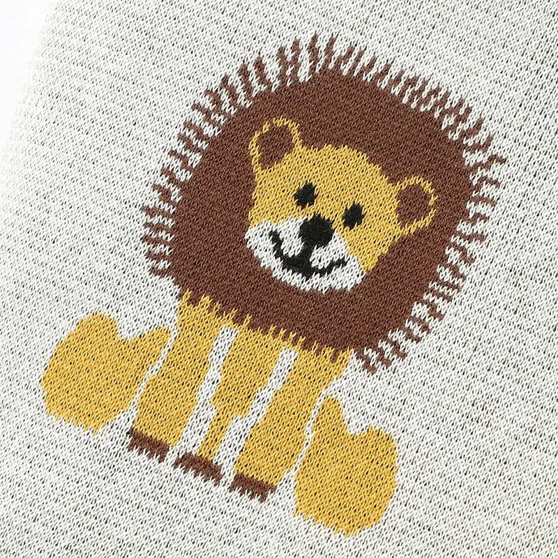 Couverture Bebe Lion
