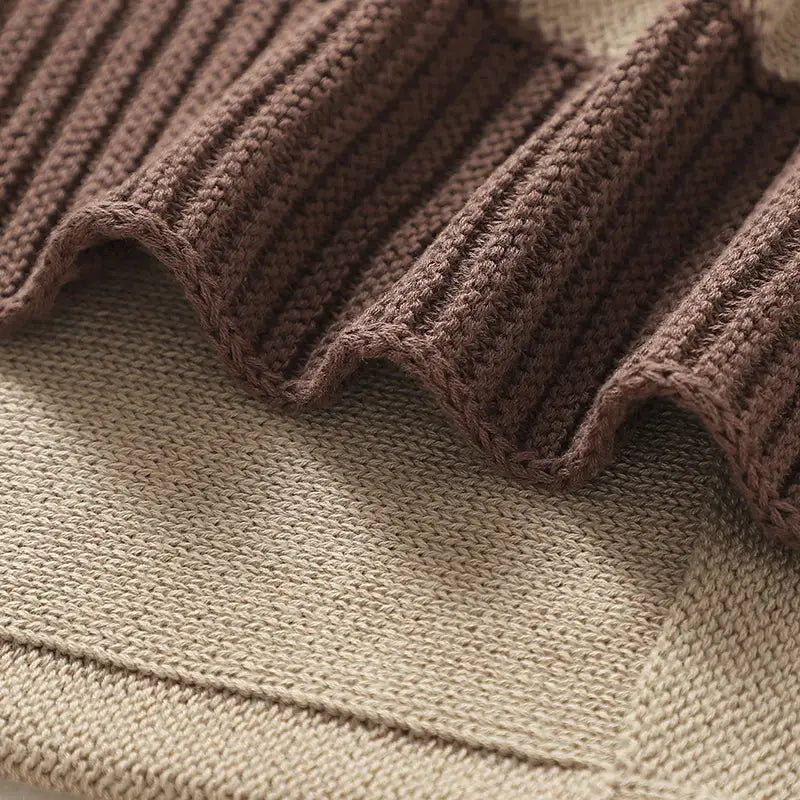Couverture Bebe Marron