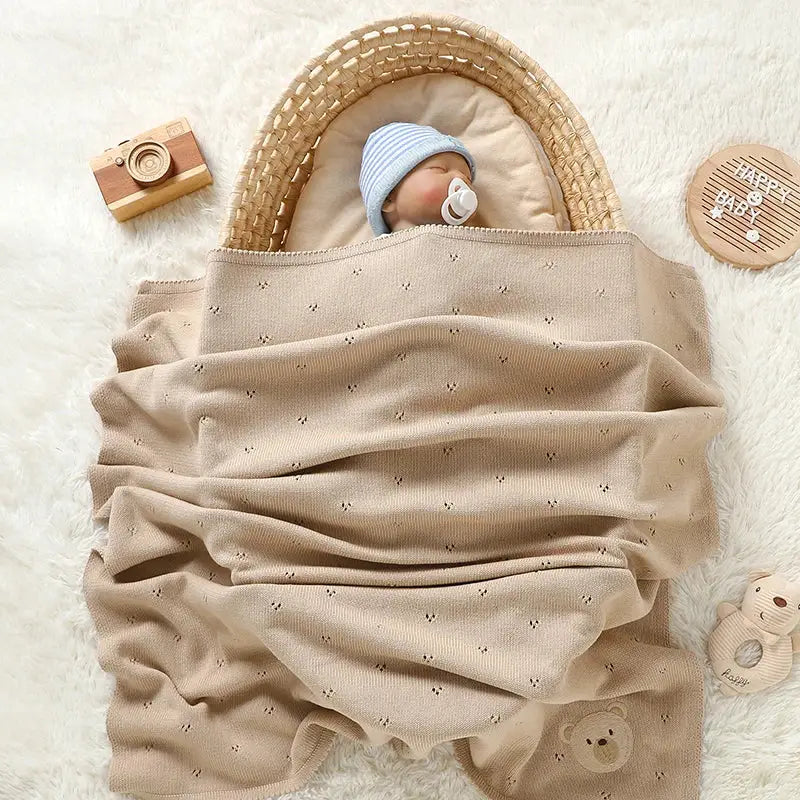 Couverture Bebe Nounours