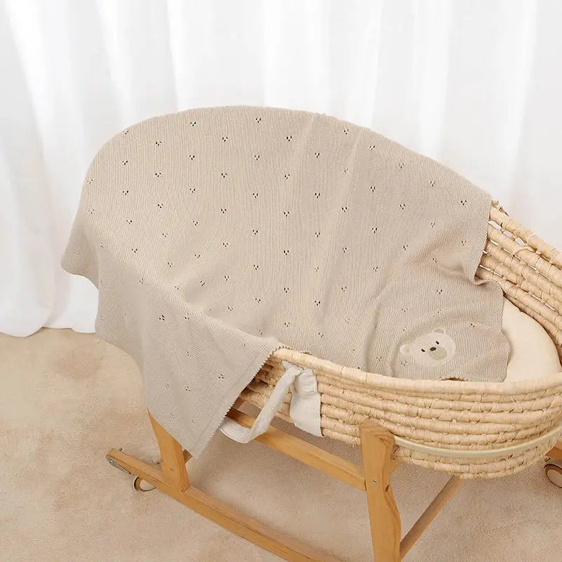 Couverture Bebe Nounours
