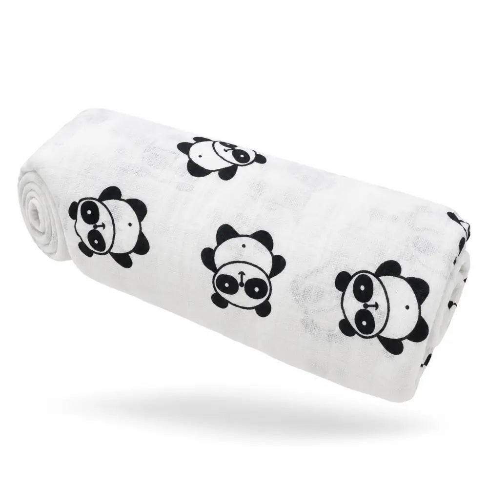 Couverture Bebe Panda - Blanc