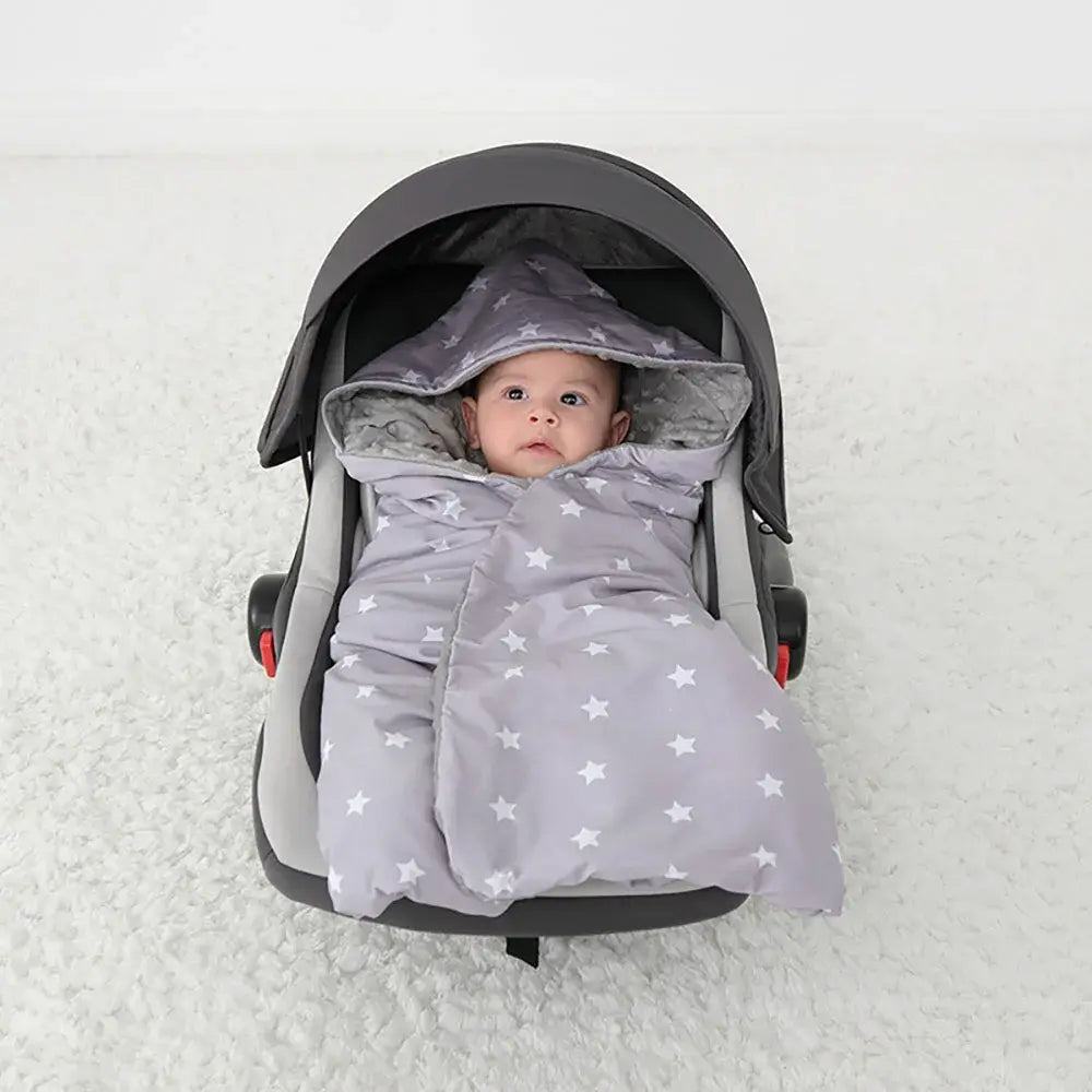 Couverture Bebe pour Siege Auto - Gris