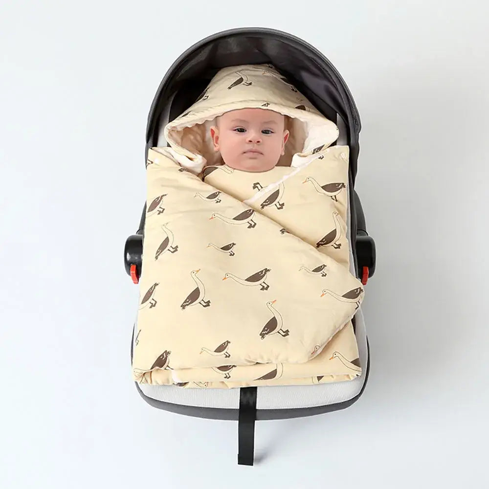 Couverture Bebe pour Siege Auto - Jaune