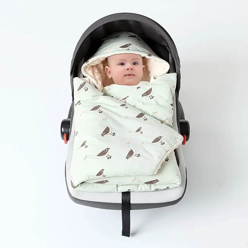 Couverture Bebe pour Siege Auto - Vert Clair