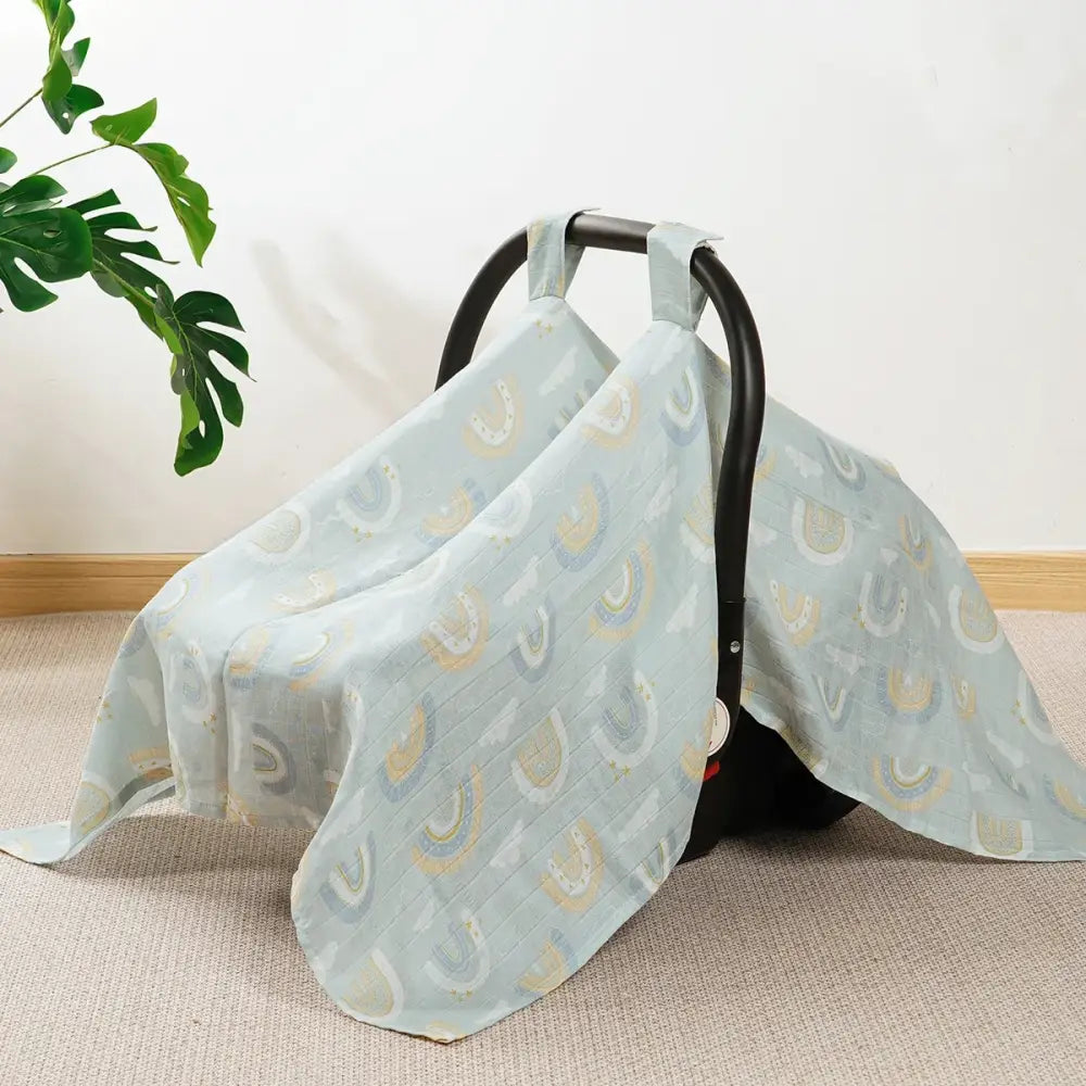 Couverture Bébé Poussette - Bleu