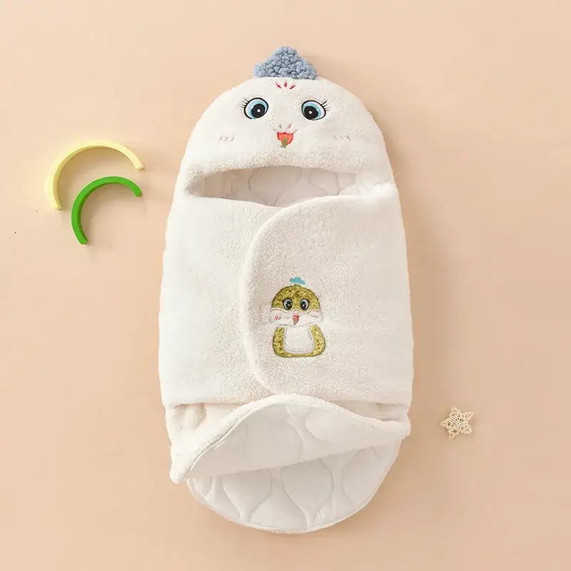 Couverture Bebe qui se Ferme - Blanc / 0-3 Mois