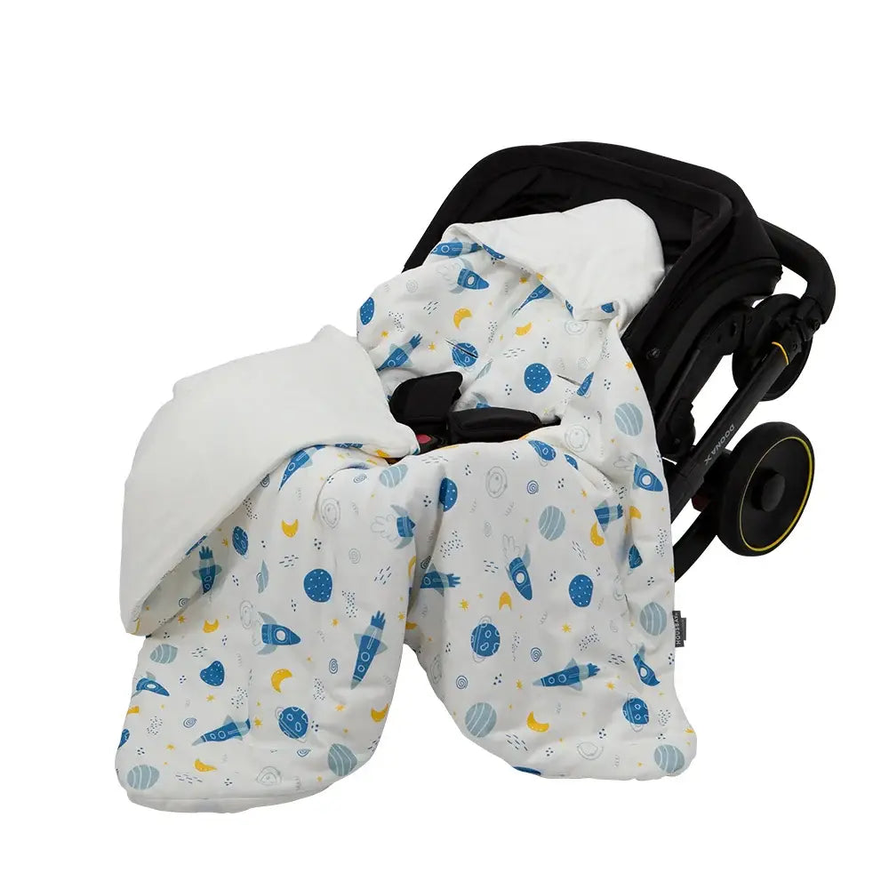 Couverture Bebe Siege Auto - Bleu
