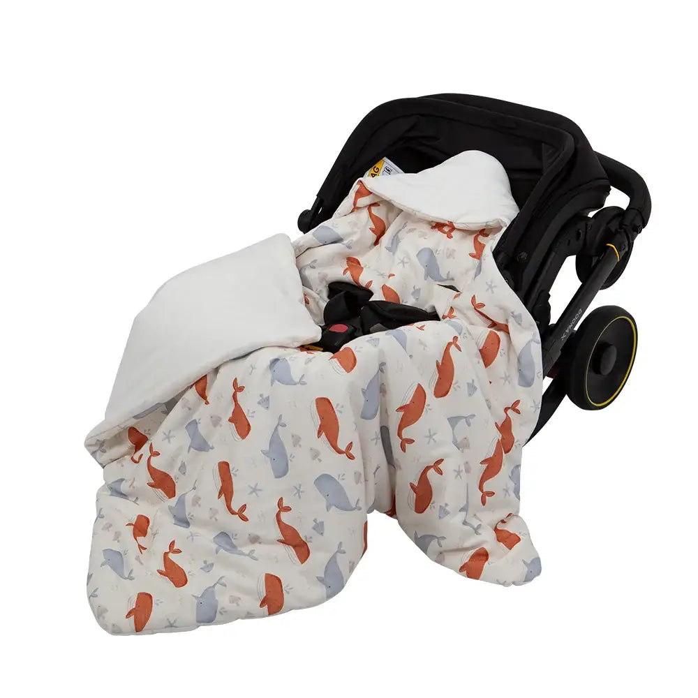 Couverture Bebe Siege Auto - Orange