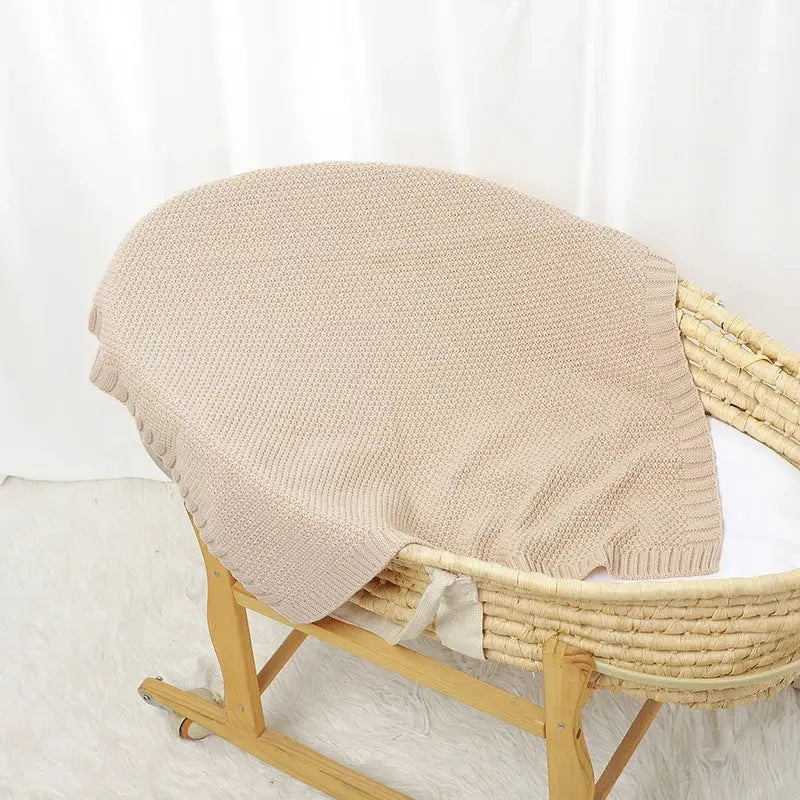 Couverture bébé tricot