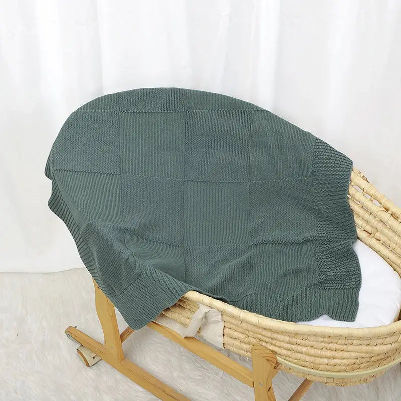 Couverture Bebe Vert
