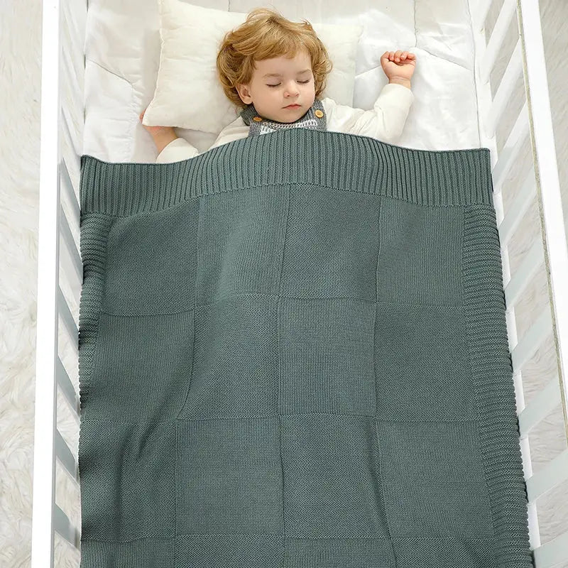 Couverture Bebe Vert